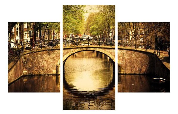 Tablou cu Amsterdam (90x60 cm)
