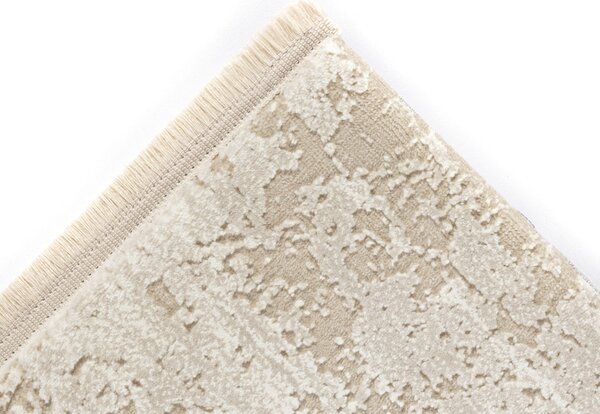 Covor Modern Living , Dormitor Dreptunghiular Anemon F032A Crem Bej (Alege dimensiunea: 100 x 200)