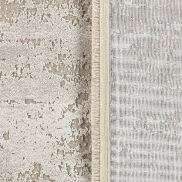 Covor Modern Living , Dormitor Dreptunghiular Anemon F032A Crem Bej (Alege dimensiunea: 100 x 200)