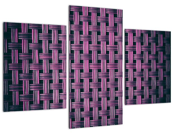 Tabloul textura în mov (90x60 cm)