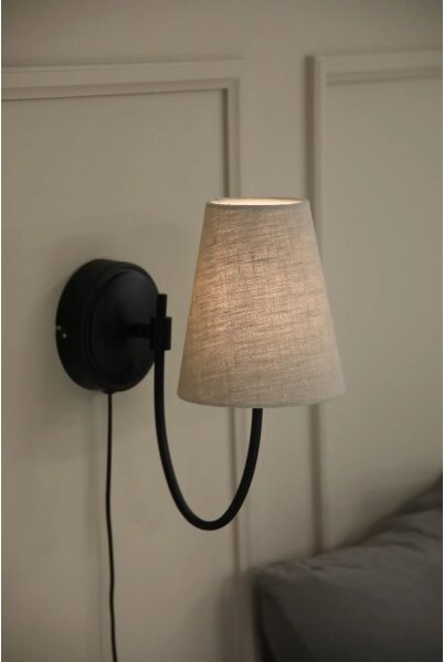 Markslöjd 108907 - Lampă de perete AMAR 1xE14/40W/230V in/negru