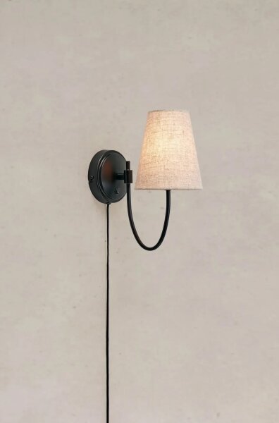 Markslöjd 108907 - Lampă de perete AMAR 1xE14/40W/230V in/negru