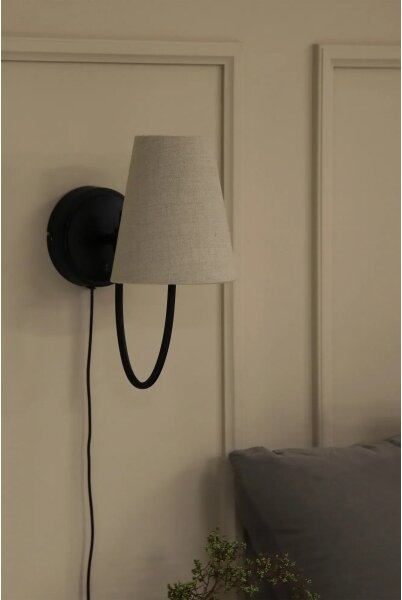 Markslöjd 108907 - Lampă de perete AMAR 1xE14/40W/230V in/negru