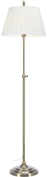 Markslöjd 108972 - Lampă de podea OXFORD 1xE14/40W/230V alb/alamă
