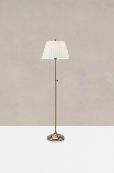 Markslöjd 108972 - Lampă de podea OXFORD 1xE14/40W/230V alb/alamă