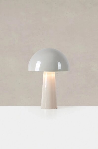 Markslöjd 108993 - Lampă de masă MANTAR 1xE14/40W/230V gri