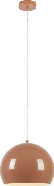 Markslöjd 108987 - Lustru suspendat pe cablu POP 1xE27/40W/230V, diam. 28 cm, maro