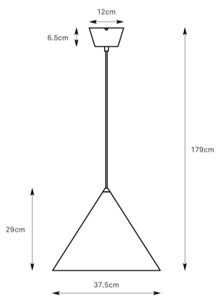 Markslöjd 109162 - Pendul cu cablu TIP 1xE27/60W/230V gri