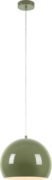 Markslöjd 108988 - Lampă suspendată pe cablu POP 1xE27/40W/230V, diam. 28 cm, verde