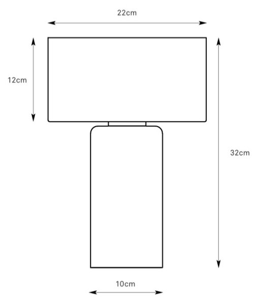 Markslöjd 109144 - Lampă de masă CORIN 1xE27/60W/230V crom lucios