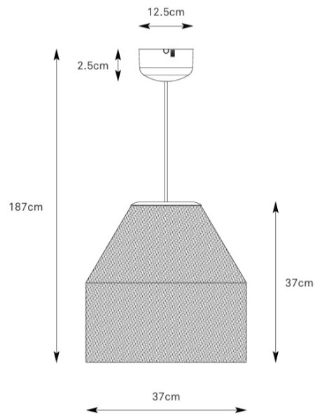 Markslöjd 108956 - Lustră suspendată pe cablu AIKO 1xE27/60W/230V in/negru