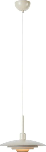 Markslöjd 108875 - Lustră suspendată pe cablu PINY 1xE27/60W/230V diametru 35 cm bej