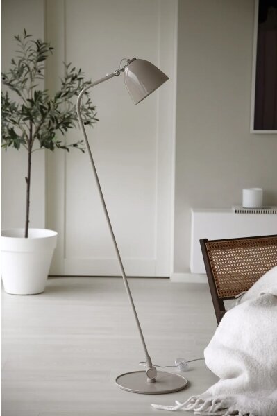Markslöjd 108966 - Lampă de podea TILT 1xE27/60W/230V gri