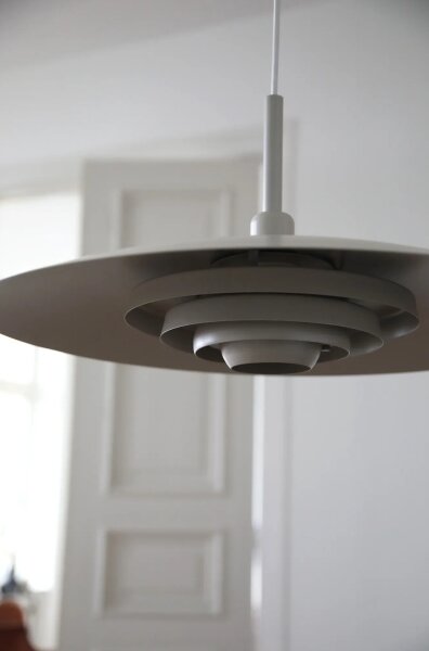 Markslöjd 108877 - Lustru suspendat pe cablu PINY 1xE27/60W/230V diam. 57 cm bej