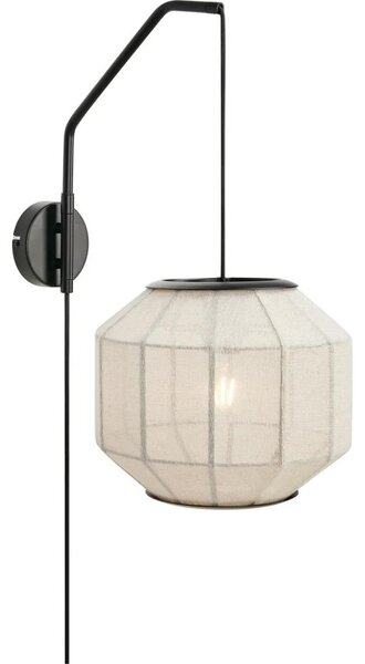 Markslöjd 108957 - Aplica de perete ASUKA 1xE27/60W/230V in/negru