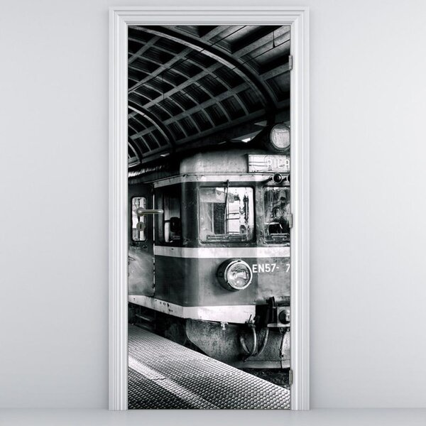 Fototapeta pentru ușă - tren (95x205cm)