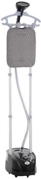 HOMCOM Aparat de Călcat Vertical cu Aburi, Fier de Călcat de 2L, Putere 1950W cu 2 Tije Portabil, 35x25x23cm | Aosom Romania