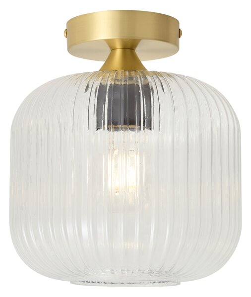 Plafoniera Art Deco din alamă - Karel