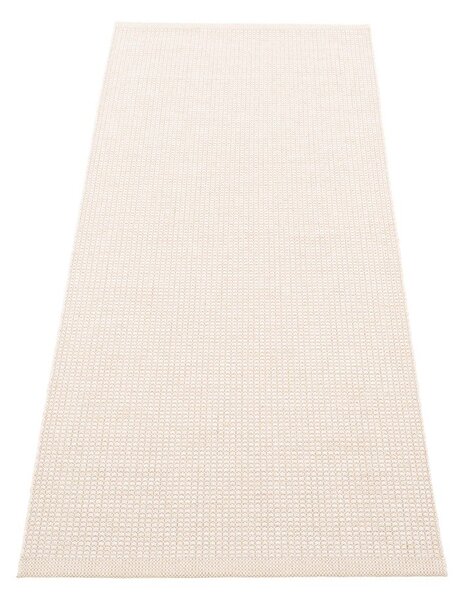 Covor tip traversă pentru interior și exterior crem 70x180 cm Emm Vanilla – Pappelina
