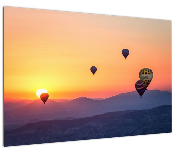 Tablou cu baloane de aer cald (90x60 cm)