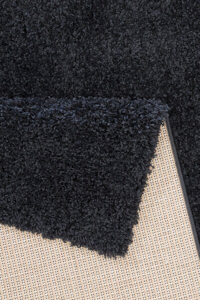 Covor Viva negru 60/90 cm