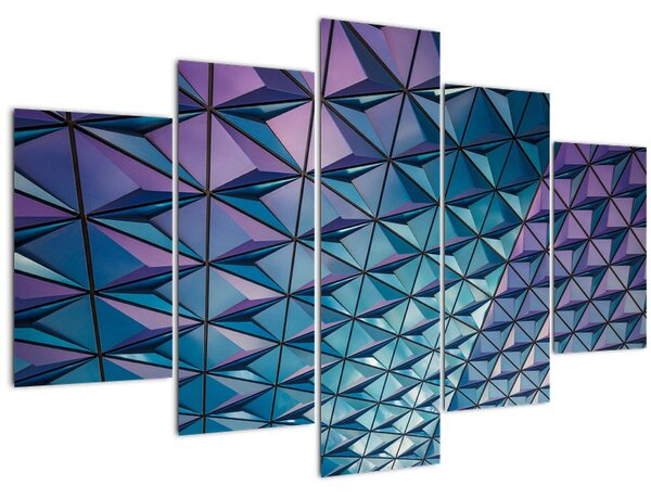 Tablou - structură colorată (150x105 cm)