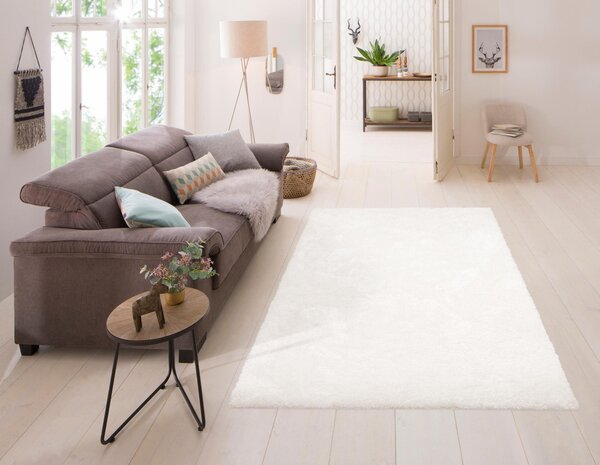 Covor alb Malin 60/90 cm