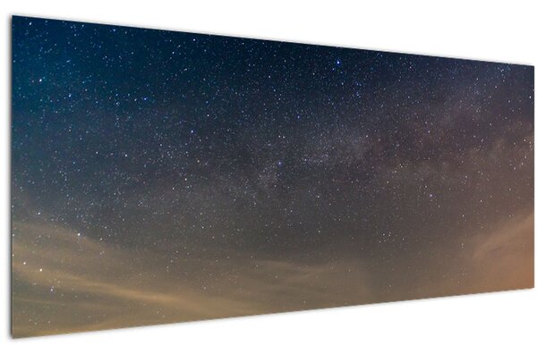Tablou cu cerul nocturn (120x50 cm)