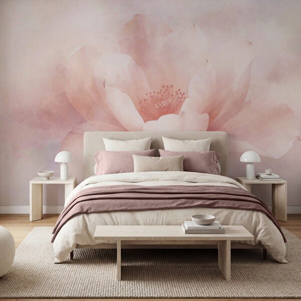 Fototapet Flori delicate în nuanțe pastelate delicate, Fototapet flori, Fototapet populare, t01008v2 - Tapeko.ro