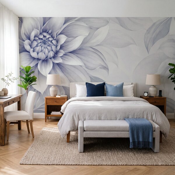 Fototapet Flori delicate în nuanțe delicate, Fototapet flori mari, Fototapet populare, t01024v2 - Tapeko.ro