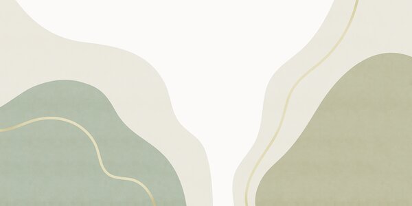Fototapet Artă abstractă în nuanțe de verde și alb, Fototapet abstracte, Fototapet populare, t01027v1 - Tapeko.ro