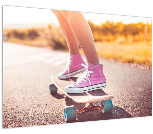 Tablou cu scateboard (90x60 cm)