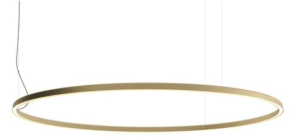 Luceplan - Compendium Circle LED Lustră Pendul Ø200 Brass