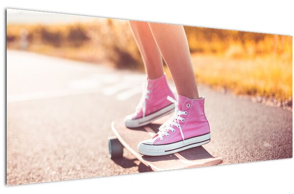 Tablou cu scateboard (120x50 cm)