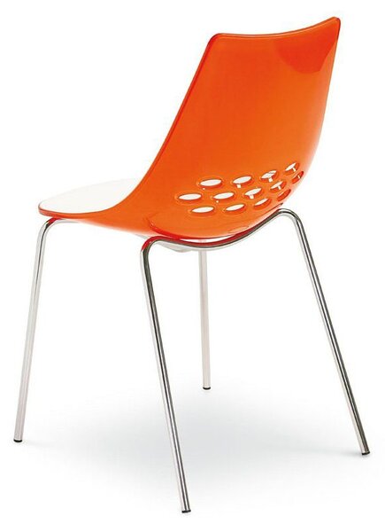 Set 2 scaune Jam CB/1059 portocalii 47,5/54/82,5 cm