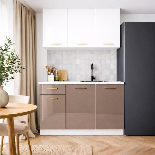 Bucatarie din MDF LUCIOS Andra 1.2m