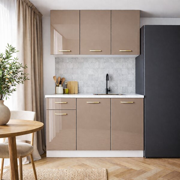 Bucatarie din MDF LUCIOS Andra 1.2m