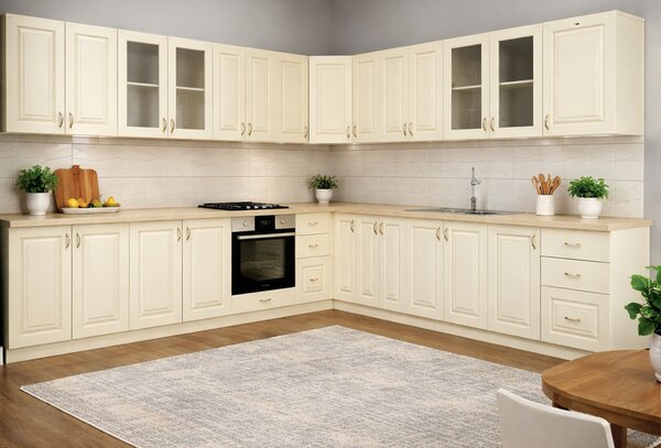 Bucatarie pe colt din MDF Roma COLT 2