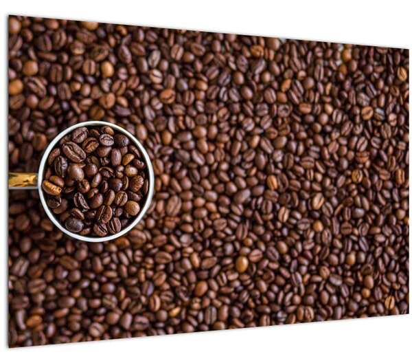 Tablou - boabe de cafea (90x60 cm)