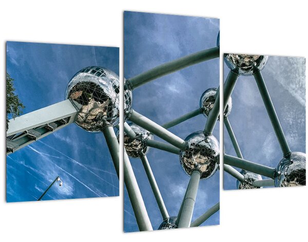 Tablou- atomium la Bruxelles (90x60 cm)