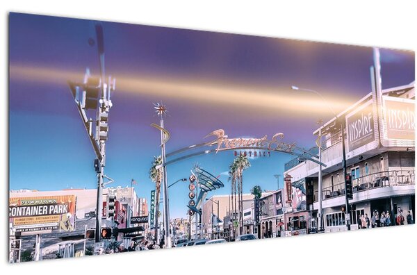 Tablou cu strada în Las Vegas (120x50 cm)