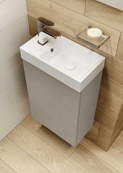 Elita Young Basic lavoar cu dulap 40.2 cm bej RE168995007020