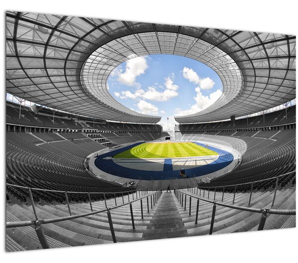 Tablou - stadionul de fodbal (90x60 cm)
