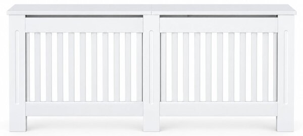 Masca pentru Calorifer PREMIUM 3XL 203x82x21.5 cm, MDF Vopsit de 21 mm, Alb lucios