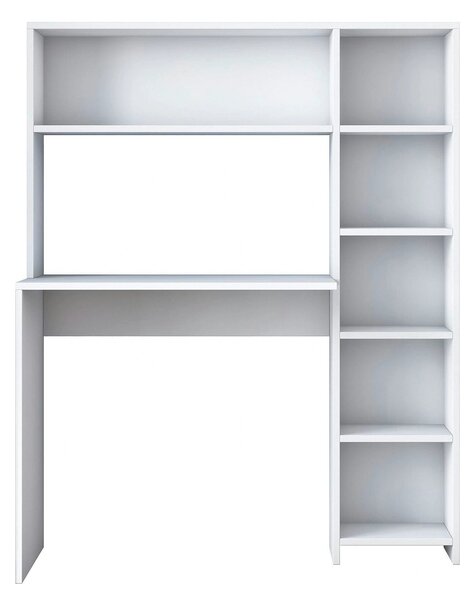 Birou HA104, alb, PAL melaminat, 80x40x75 cm