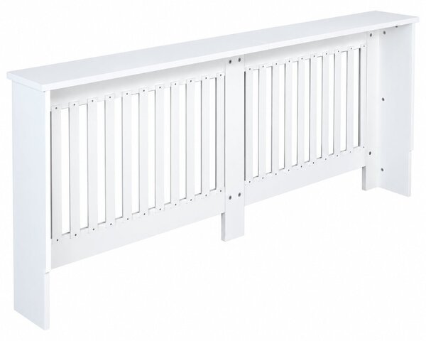 Masca pentru Calorifer PREMIUM 3XL 203x82x21.5 cm, MDF Vopsit de 21 mm, Alb lucios