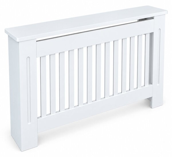 Masca pentru Calorifer PREMIUM M 122x82x21.5 cm, MDF Vopsit de 21 mm, Alb lucios