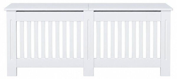 Masca pentru Calorifer PREMIUM XXL 182x82x21.5 cm, MDF Vopsit de 21 mm, Alb lucios