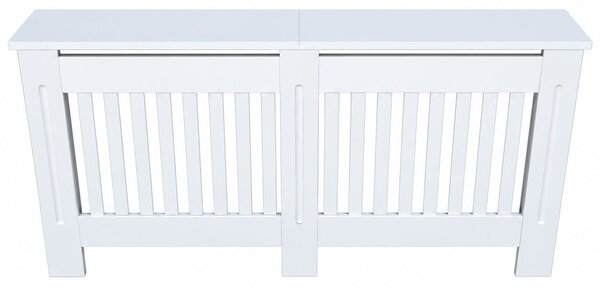 Masca pentru Calorifer PREMIUM XL 162x82x21.5 cm, MDF Vopsit de 21 mm, Alb lucios