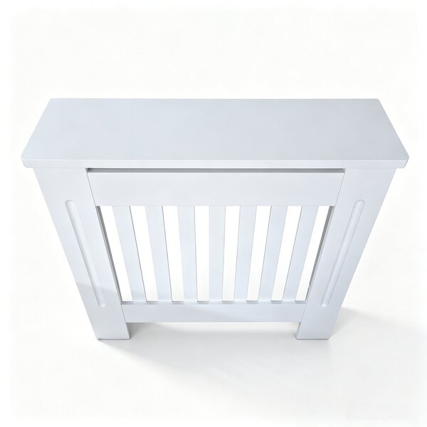 Masca pentru Calorifer PREMIUM XS 82x82x21.5 cm, MDF Vopsit de 21 mm, Alb lucios